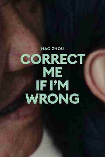 Correct Me If I'm Wrong Poster