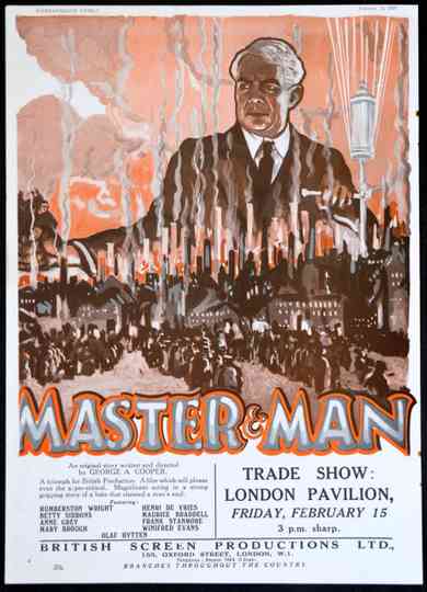 Master And Man Poster