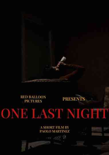 One Last Night Poster