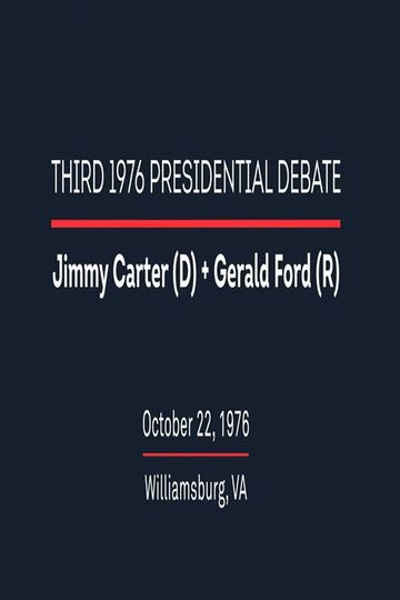 1976 Third Presidential Debate
