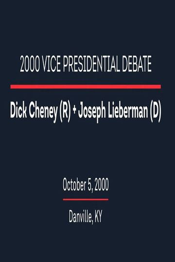 2000 Vice Presidential Debate