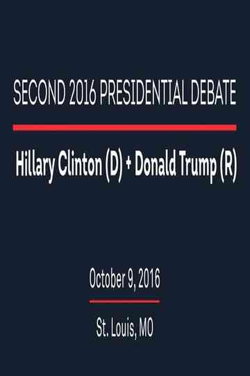 2016 Second Presidential Debate Poster