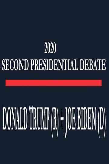 2020 Second Presidential Debate Poster