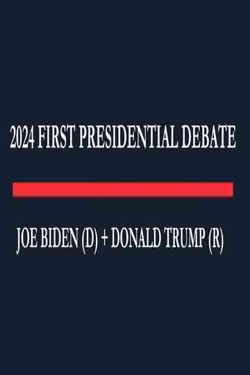 2024 First Presidential Debate Poster