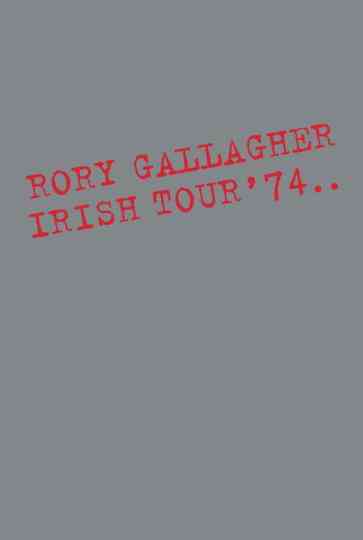 Rory Gallagher  Irish Tour 74 Poster