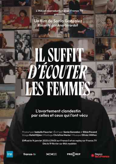 Il suffit d’écouter les femmes poster