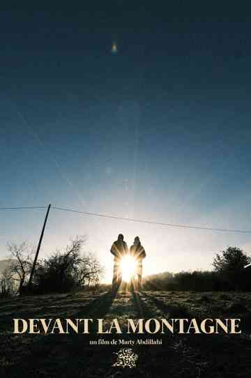 Devant la montagne Poster