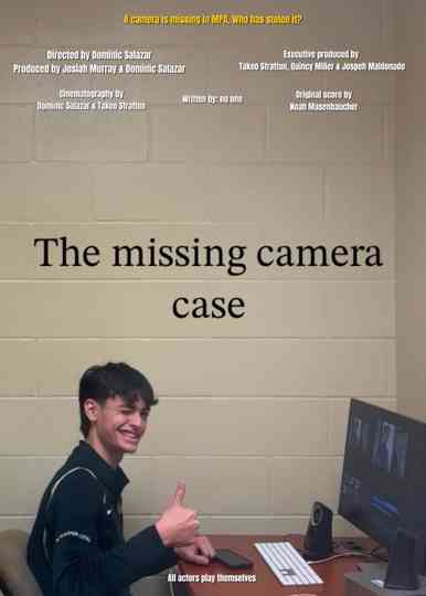 The Missing Camera Case Poster