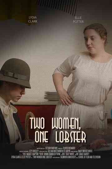 Two Women One Lobster Poster