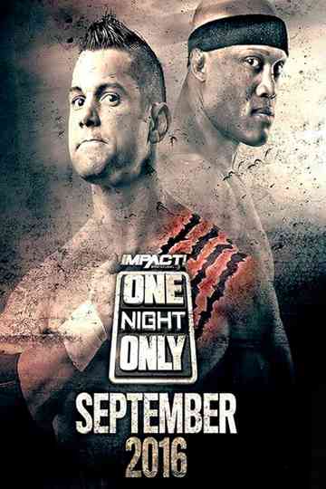TNA One Night Only: September 2016 Poster