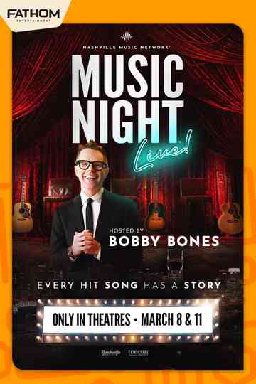 Music Night Live! From Nashville Poster
