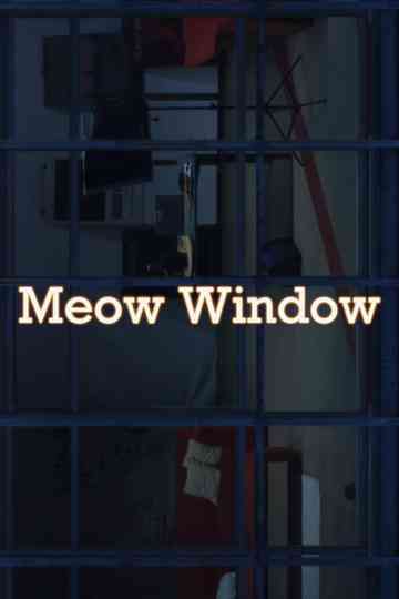 Meow Window Poster
