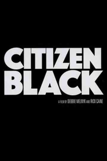 Citizen Black Poster
