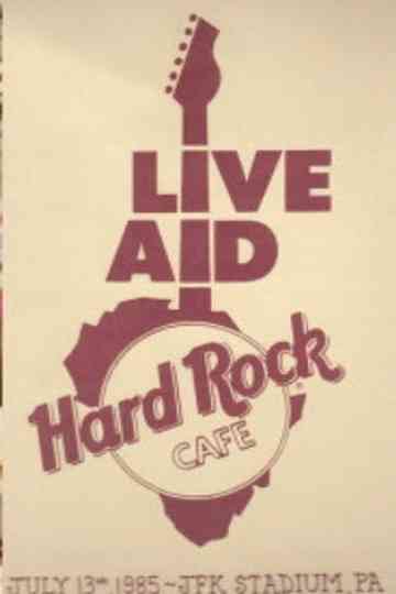 Live Aid - Concert for Africa Poster