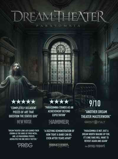 Dream Theater - Parasomnia Poster