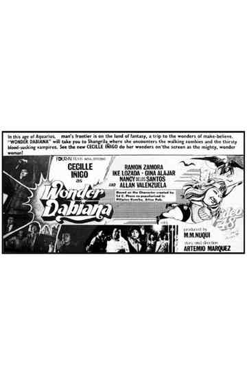 Wonder Dabiana Poster