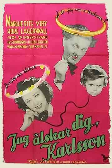 I Love You Karlsson Poster