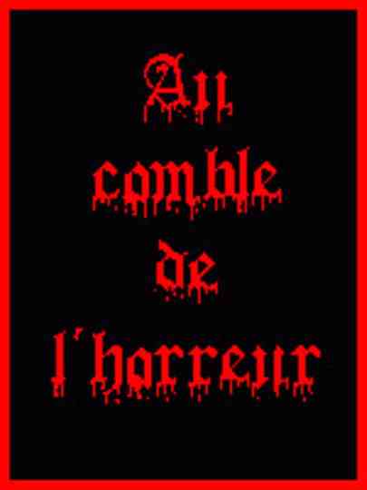 At the Height of Horror Poster