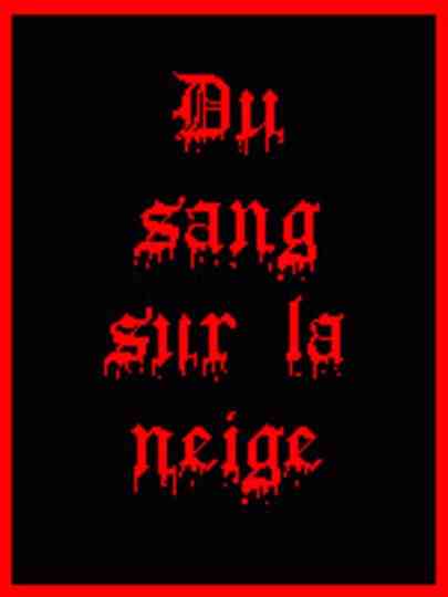 Blood on the Snow Poster