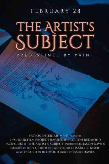 The Artist's Subject Poster