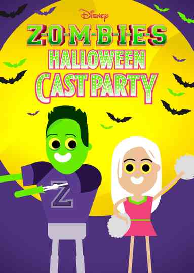 ZOMBIES Halloween Cast Party Poster