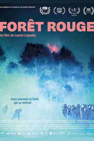 Red Forest Poster