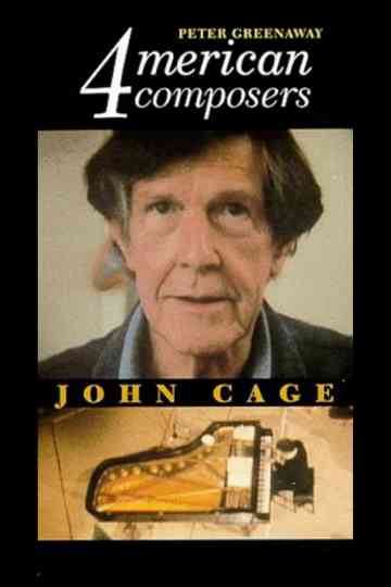 Four American Composers: John Cage Poster