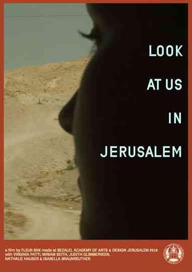 Look At Us In Jerusalem Poster