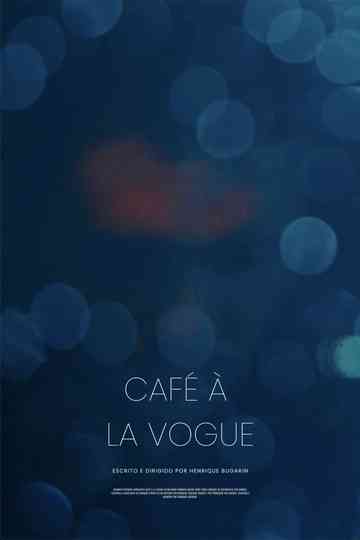 Café à la Vogue Poster