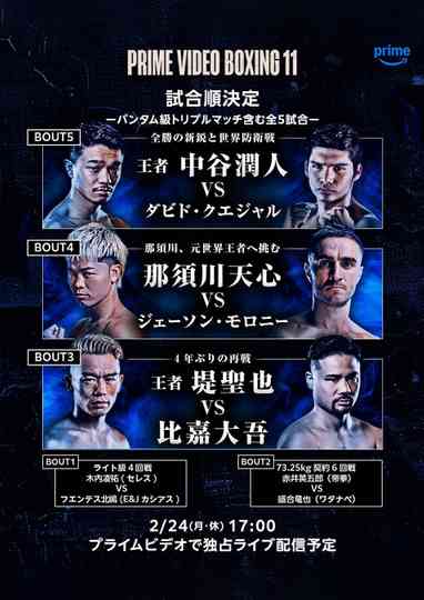 PRIME VIDEO BOXING 11 Poster