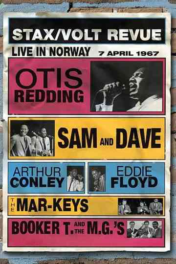 Stax/Volt Revue Live In Norway 1967 Poster