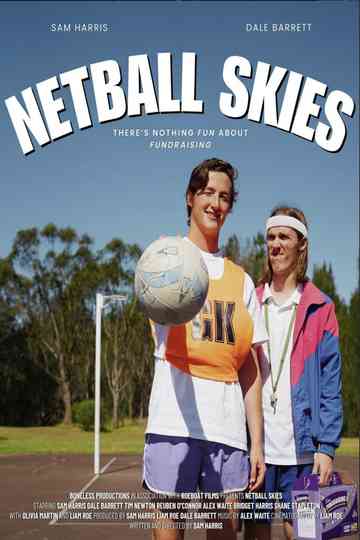 Netball Skies Poster
