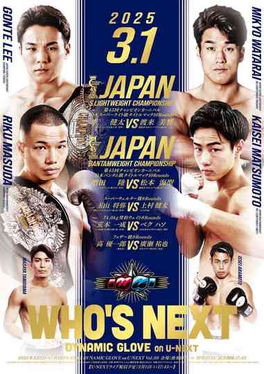 WHO'S NEXT DYNAMIC GLOVE BOXING vol.30 Poster