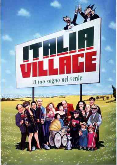 Italia Village Poster