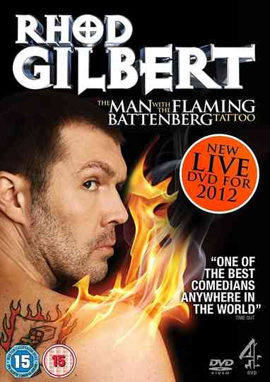 Rhod Gilbert The Man With The Flaming Battenberg Tattoo Poster