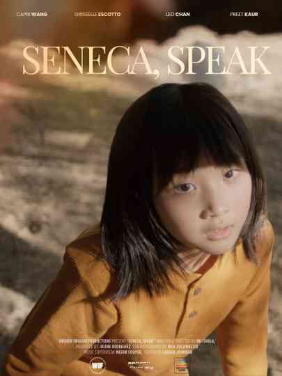 Seneca, Speak Poster