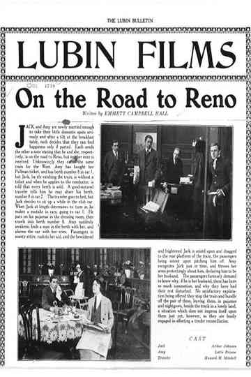 On the Road to Reno Poster