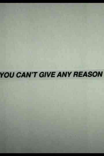 You Can't Give Any Reason Poster