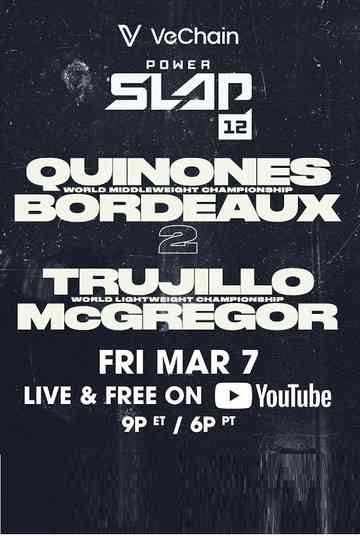 Power Slap 12: Bordeaux vs. Quinonez 2 Poster