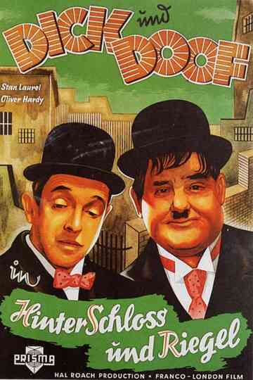 Hinter Schloss und Riegel Poster