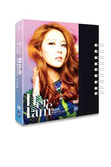 BoA 2013Special Live Here I am Poster