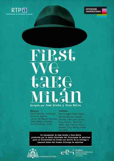 First We Take Milán Poster