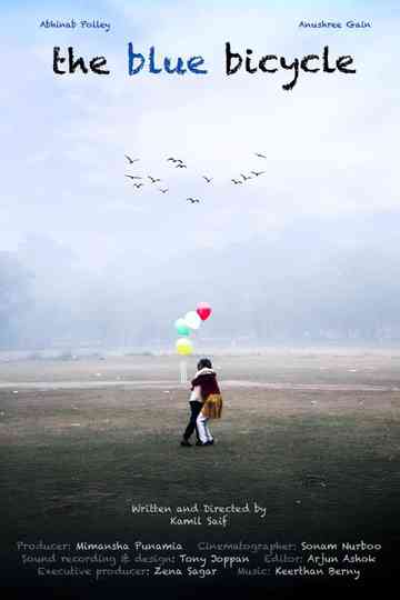 The Blue Bicycle Poster