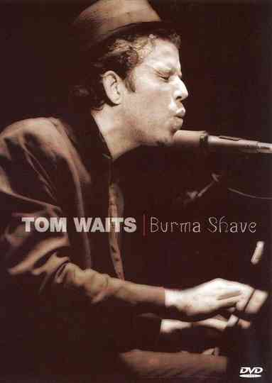 Tom Waits  Burma Shave Live Concert Poster