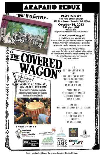 The Arapaho Covered Wagon Redux - Arapaho Days Poster