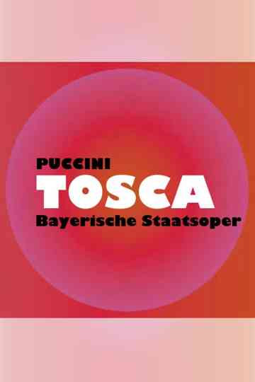 Tosca -  Bayerische Staatsoper Poster