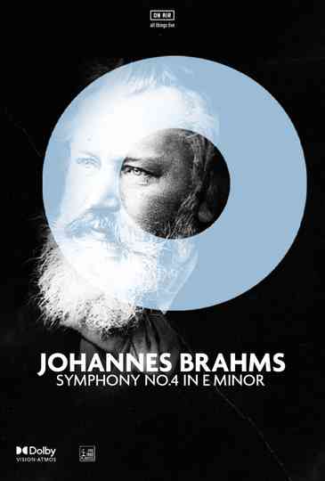 Johannes Brahms' 'Symphony No. 4 in E Minor' Poster