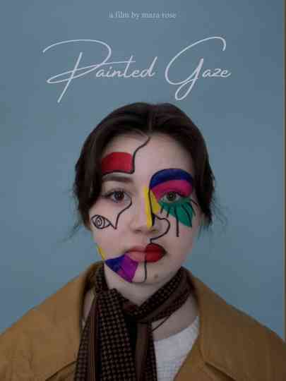 Painted Gaze Poster