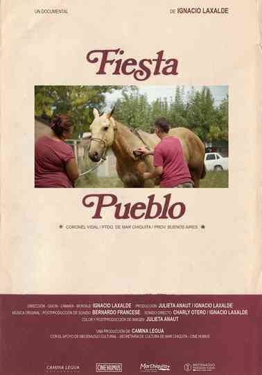 A Village Festival Poster