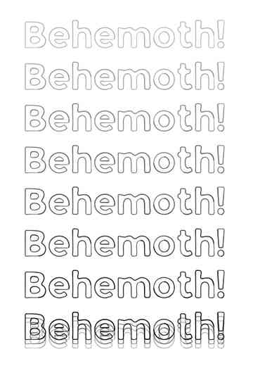 Behemoth! Poster